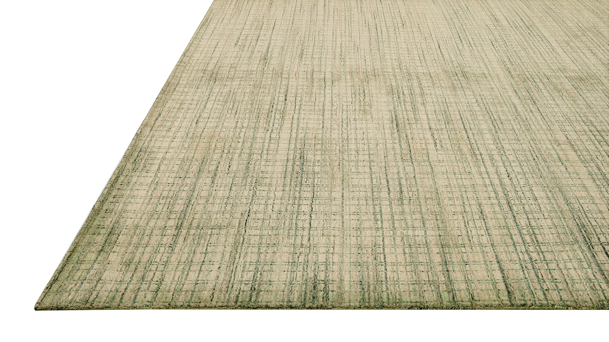 фото ковра GEOMETRIA BLOCK-GREEN от магазина HandsGallery