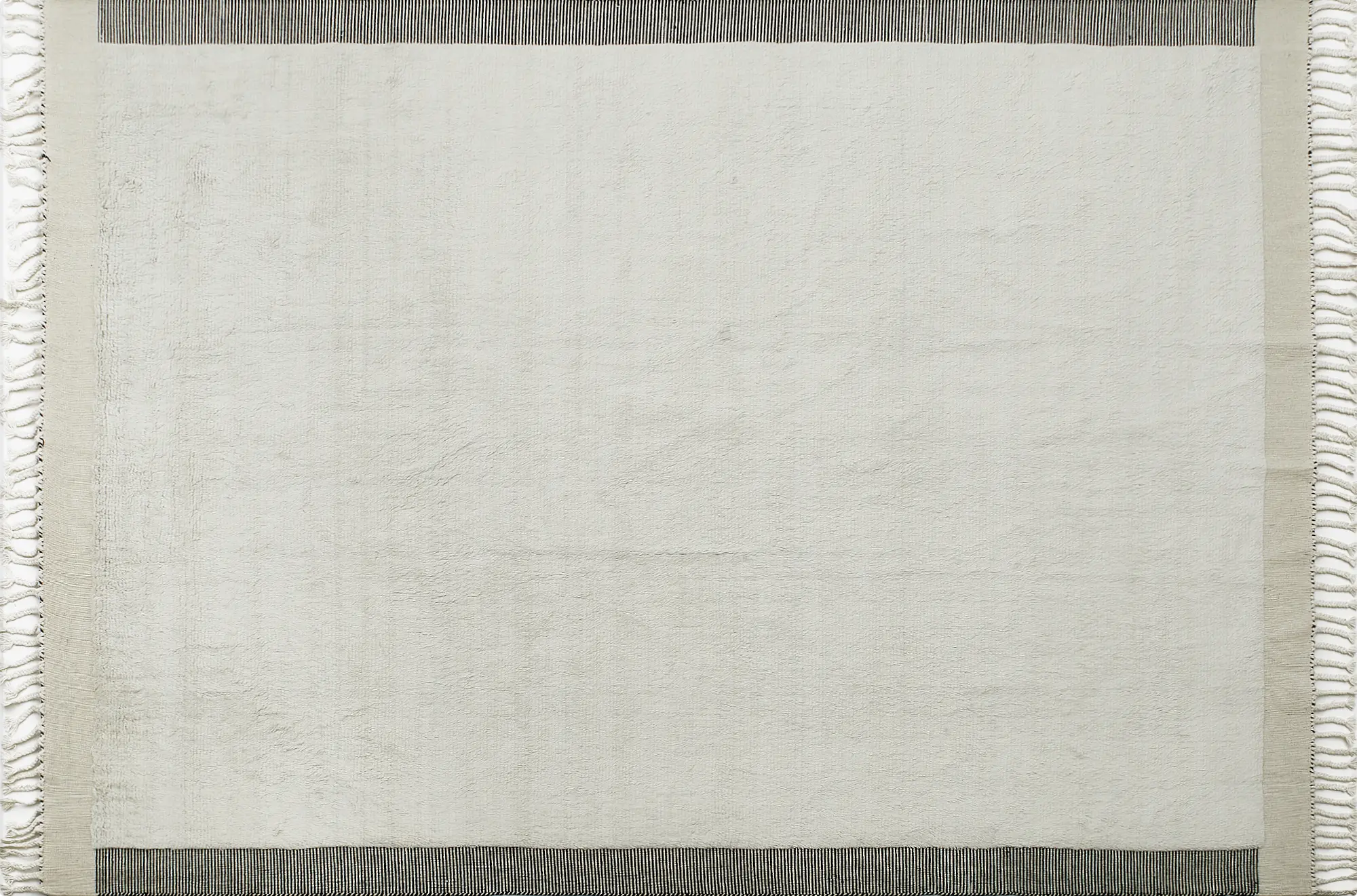 фото ковра HEDEBY Wool white/black от магазина HandsGallery