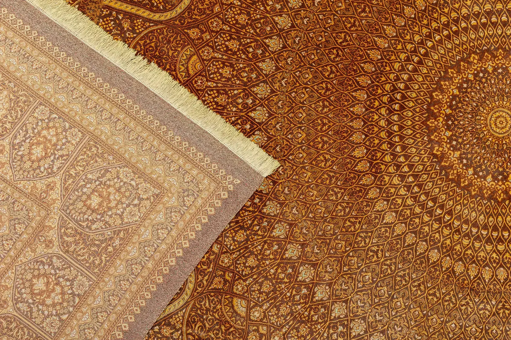 фото ковра TIMELESS Qum 13-127 мастерская Али Мирзаи от магазина HandsGallery