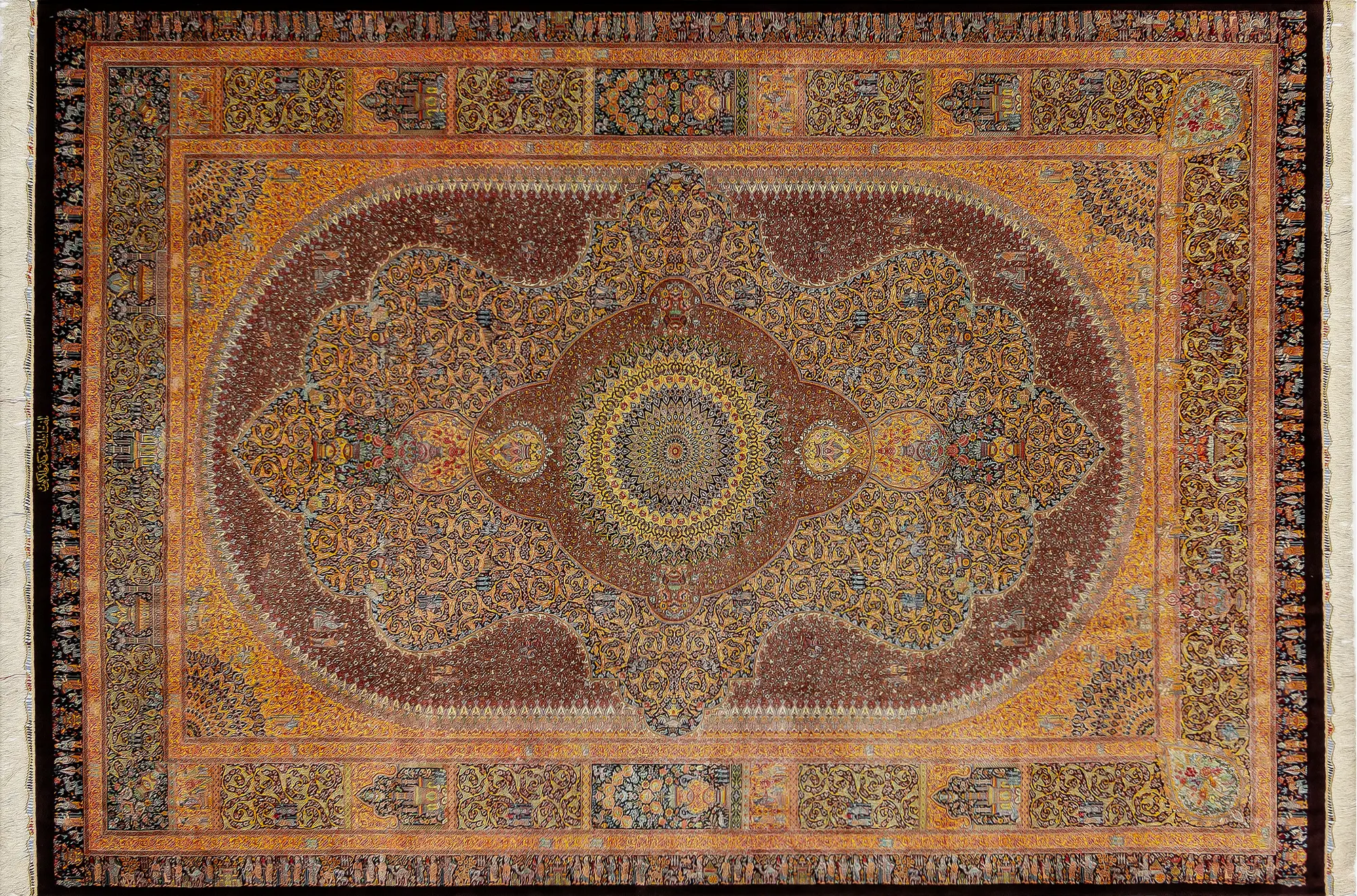 фото ковра TIMELESS Qum 22-27053 мастерская Талокуб от магазина HandsGallery
