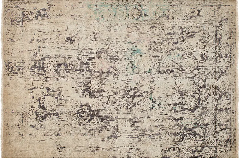 HandsGallery Ковры, созданные вручную HERITAGE 1874-IVR-BLK