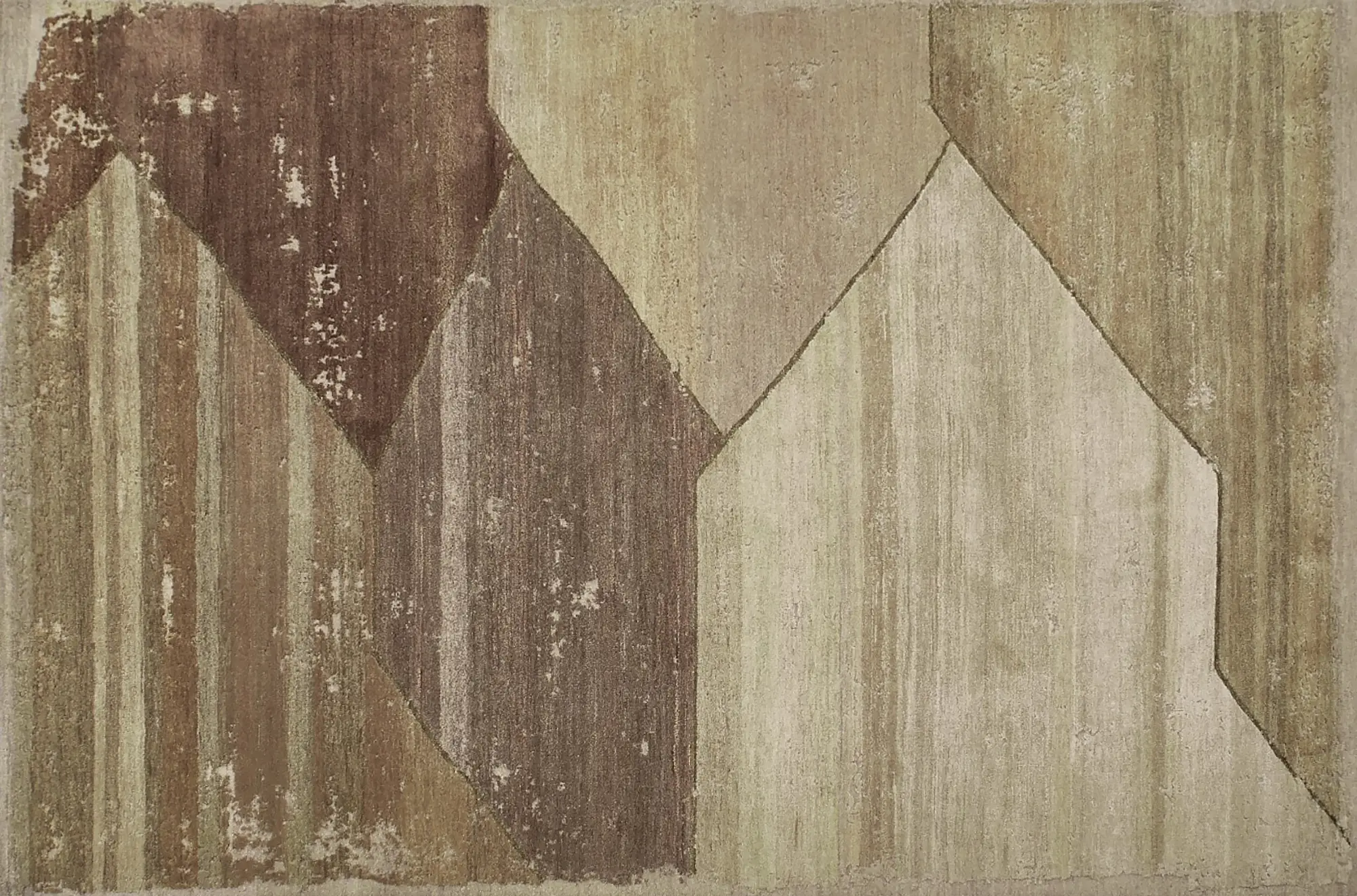 фото ковра GEOMETRIA Beige/Classic Gray от магазина HandsGallery