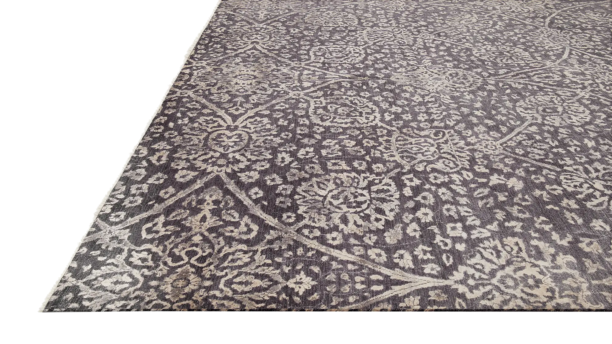 фото ковра HERITAGE 638-BLK-IVR от магазина HandsGallery