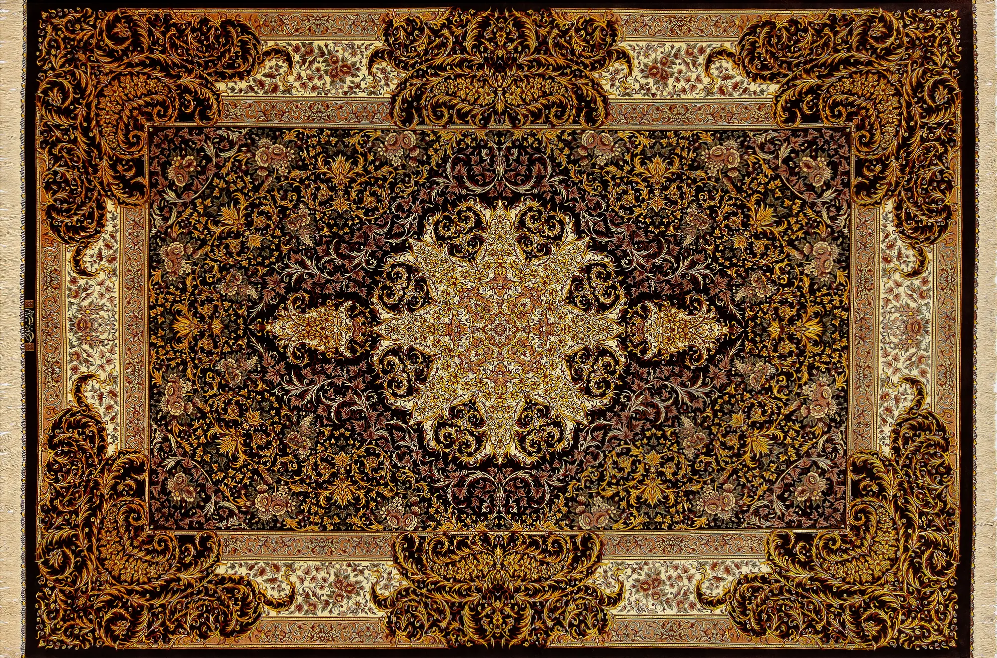 фото ковра TIMELESS Qum 25-0302 мастерская Эрами от магазина HandsGallery