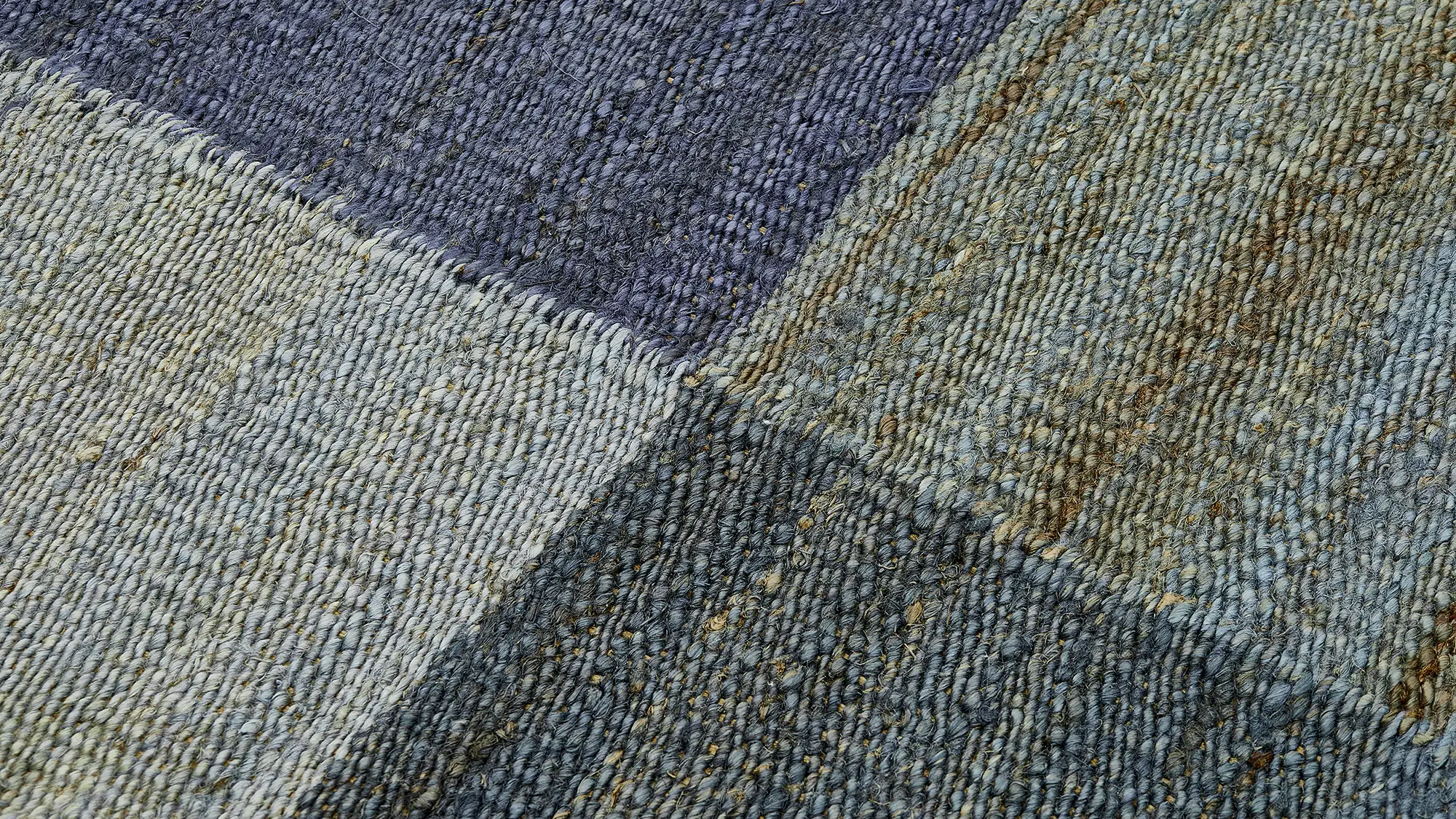 фото ковра DHURRIE Dark Denim/Indigo Blue от магазина HandsGallery