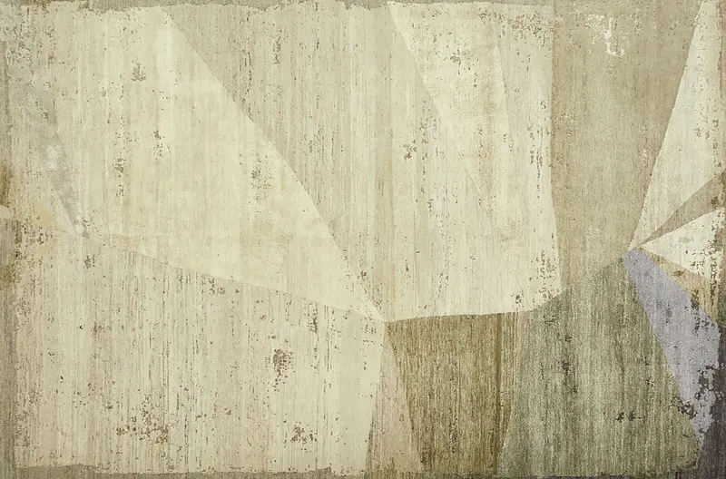 HandsGallery Ковры, созданные вручную ABSTRACTIO White/White