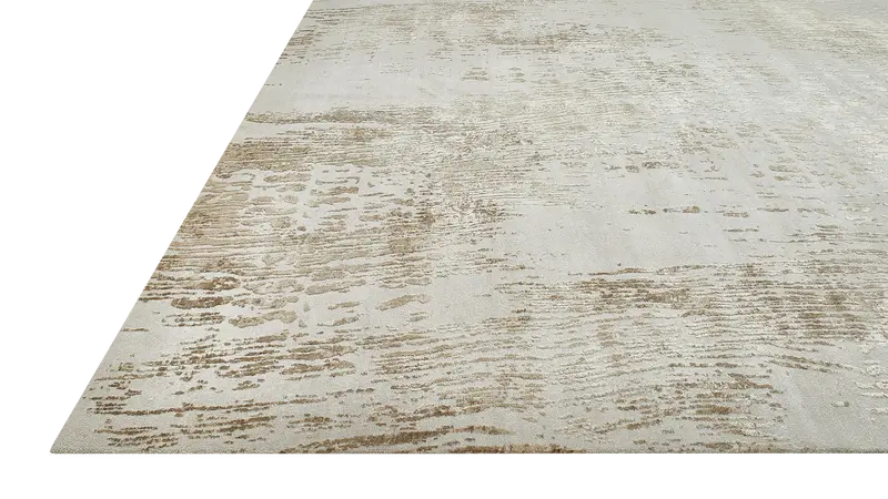 HandsGallery Ковры, созданные вручную ABSTRACTIO RSS-715 Antique White Burnt Gold