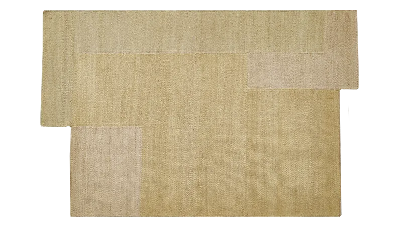 HandsGallery Ковры, созданные вручную DHURRIE Oatmeal/Medium Brown