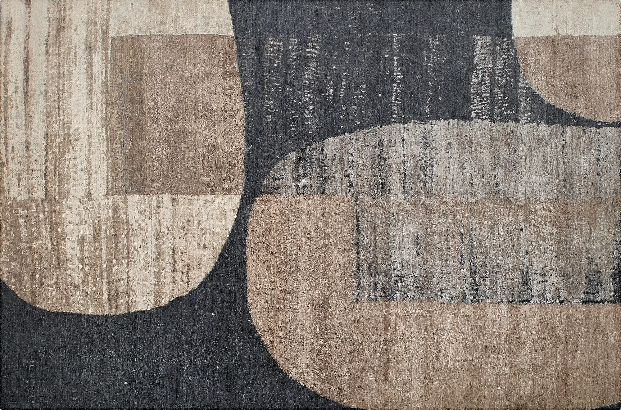 фото ковра ABSTRACTIO CAD-424/Black beige H от магазина HandsGallery