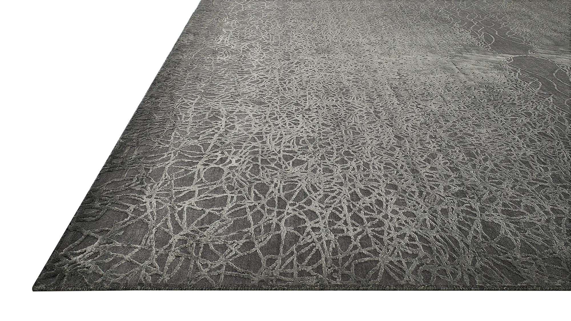 фото ковра ABSTRACTIO ZRP-449 Charcoal-Grey от магазина HandsGallery