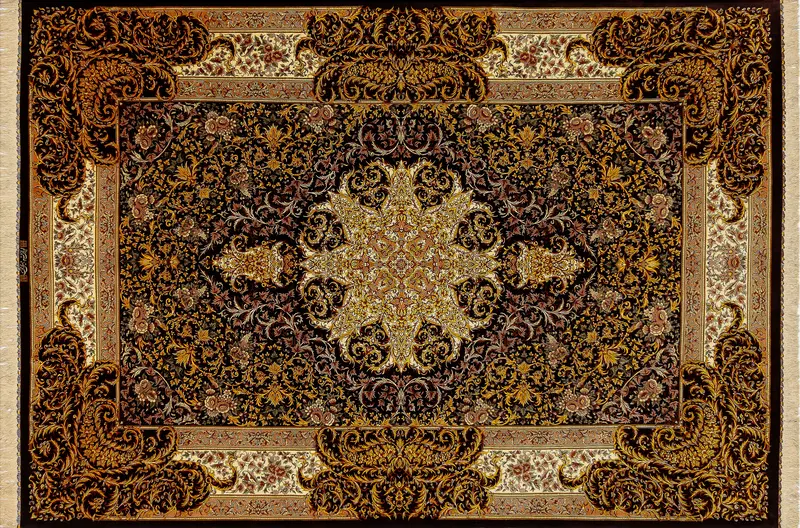 HandsGallery Ковры, созданные вручную TIMELESS Qum 25-0302 мастерская Эрами