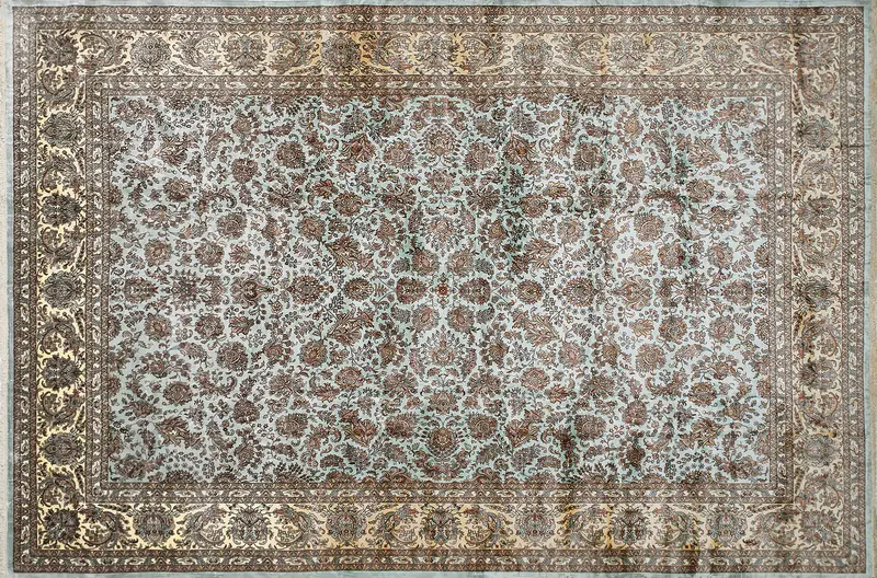 HandsGallery Ковры, созданные вручную TIMELESS Kashmir Silk (Blue-bge)