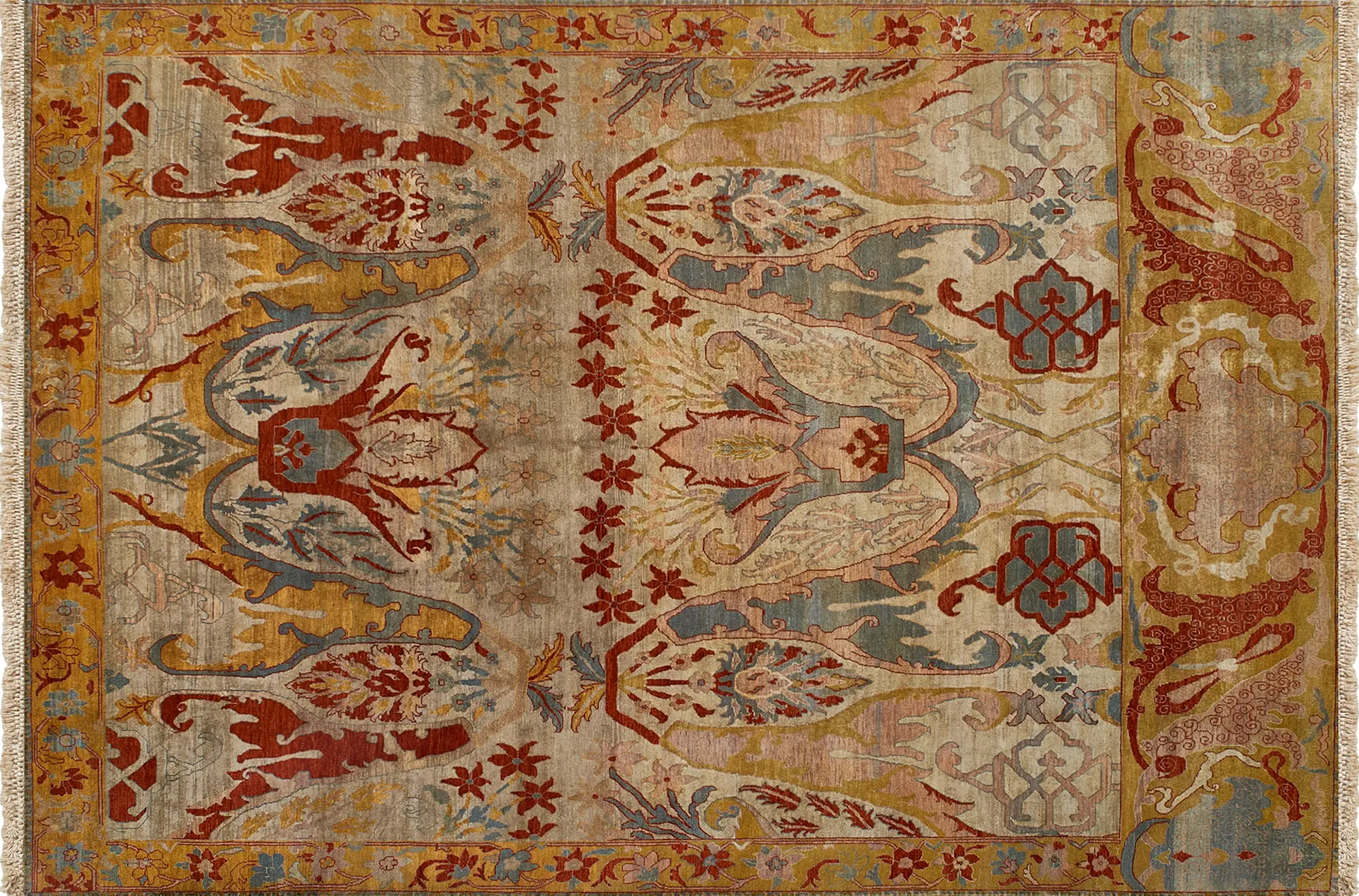 фото ковра HERITAGE AC-228-TRANSPARENT-RED от магазина HandsGallery