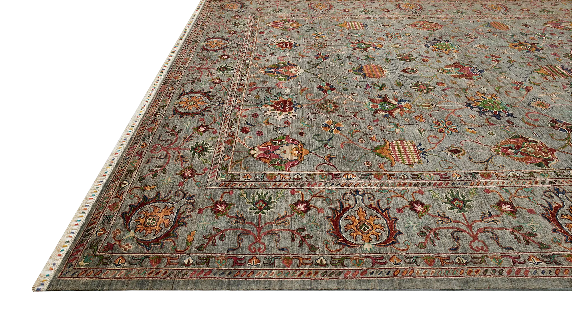 фото ковра TIMELESS 255-GRY-BLU от магазина HandsGallery