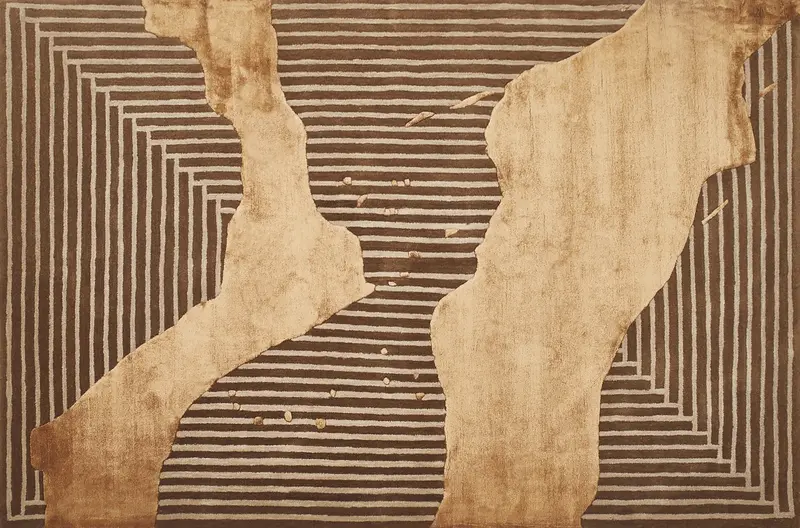 HandsGallery Ковры, созданные вручную ABSTRACTIO Cocoa Brown/Bran