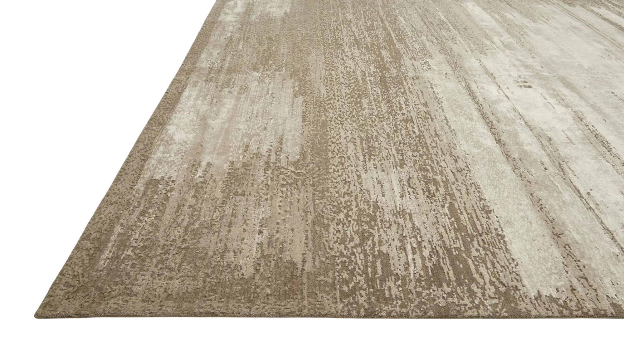 фото ковра ABSTRACTIO Dark Taupe/Silky Beige от магазина HandsGallery