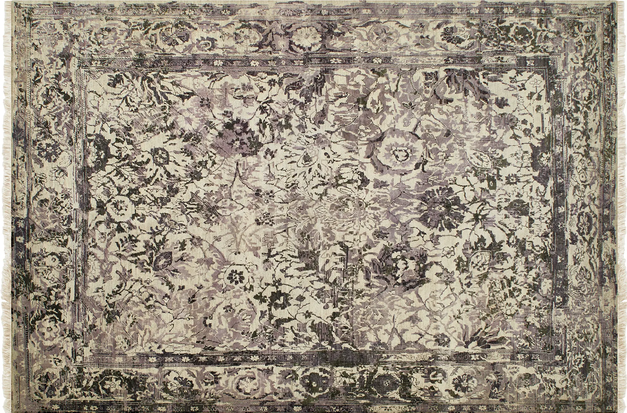 фото ковра HERITAGE 113-IVR-BLK от магазина HandsGallery