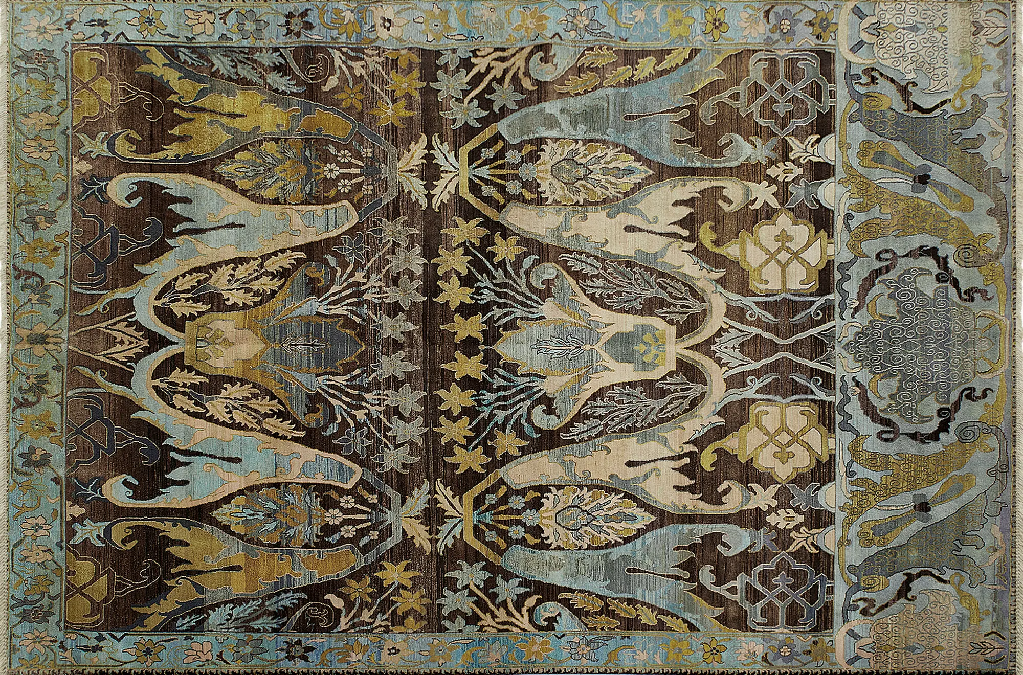 фото ковра HERITAGE AC-228-BROWN-ALIEN от магазина HandsGallery