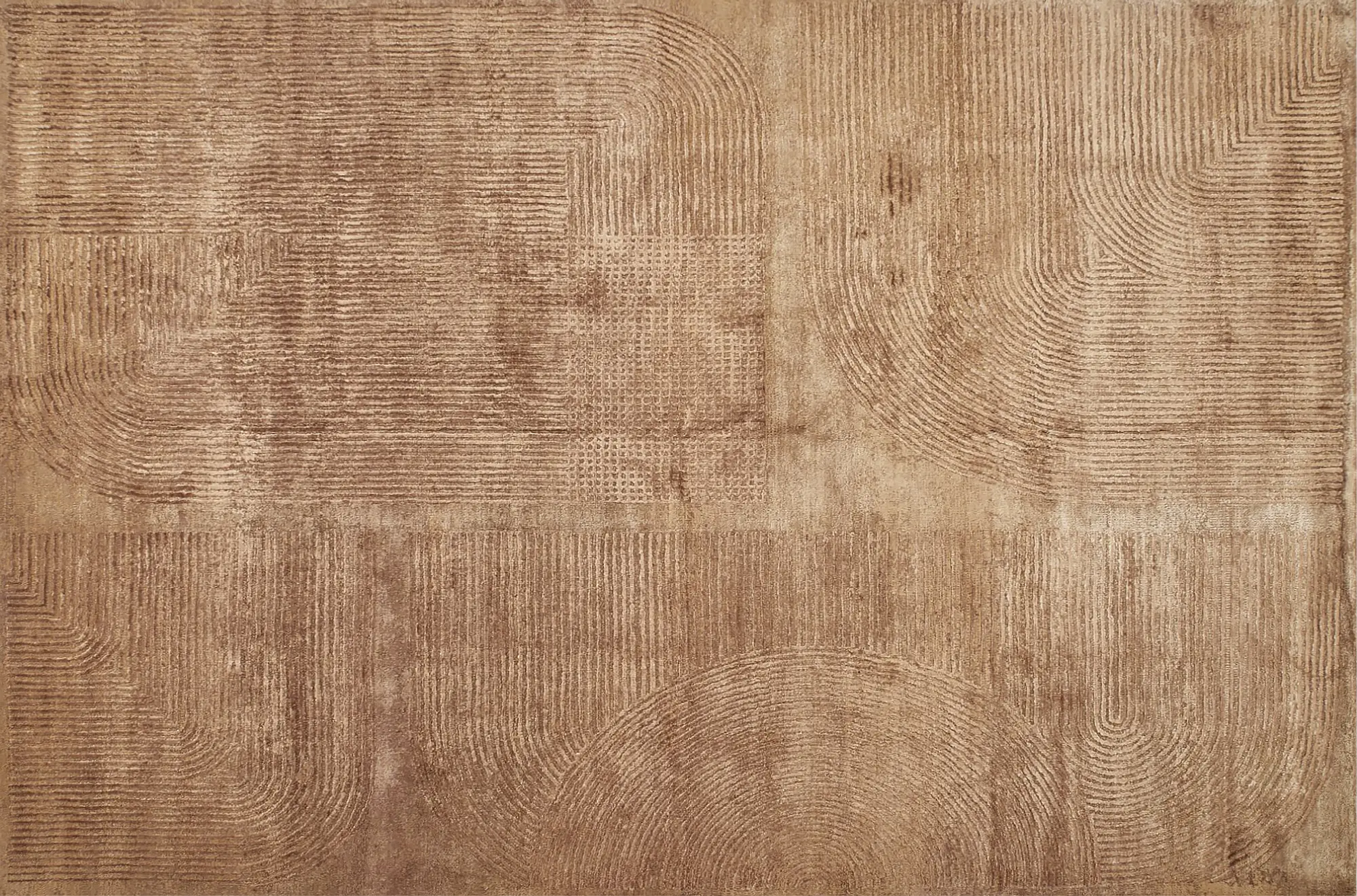 фото ковра GEOMETRIA Light Peach/Cumin от магазина HandsGallery